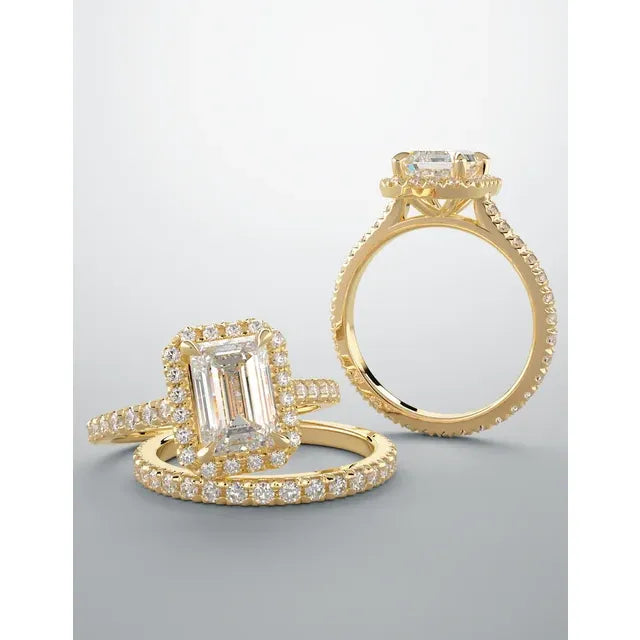 Claire Halo Engagement Ring Setting