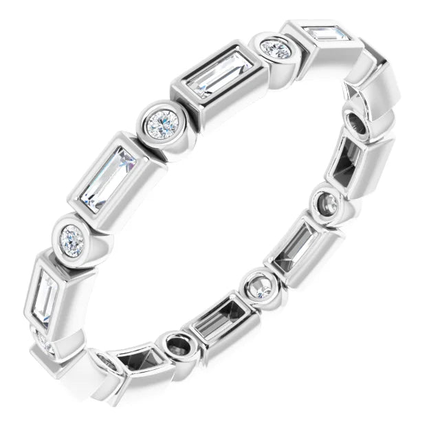 Alice Baguette Eternity Band