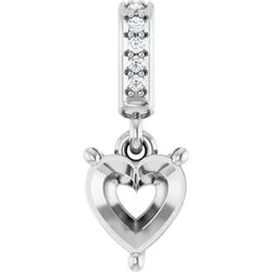 Heart Diamond Pendant