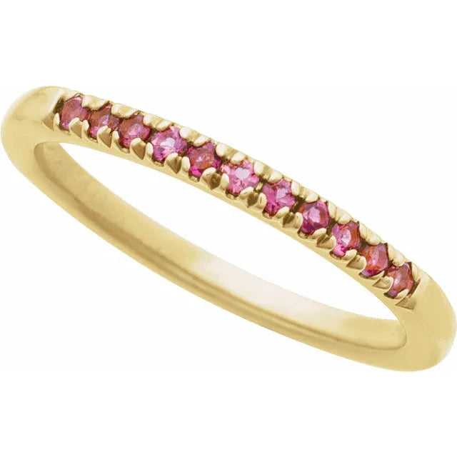 Birthstone Stackable Ring