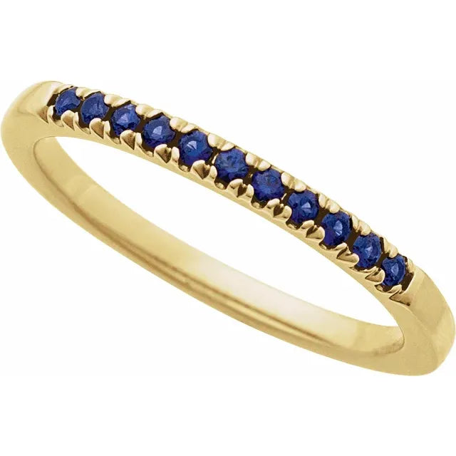 Birthstone Stackable Ring