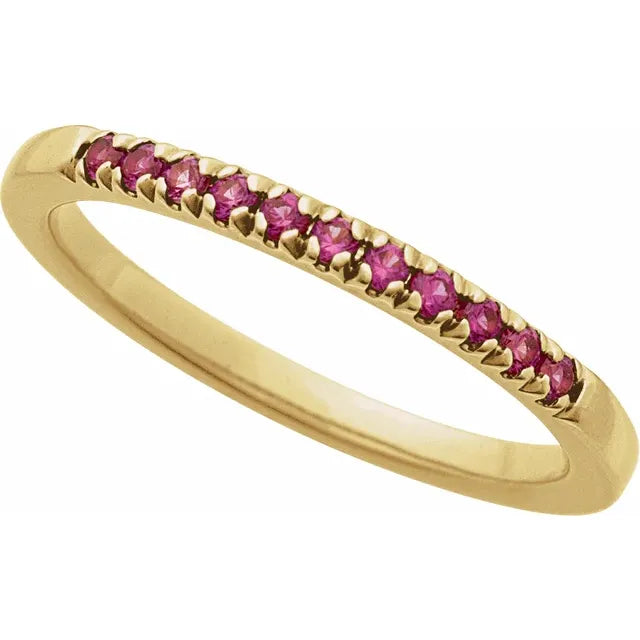 Birthstone Stackable Ring
