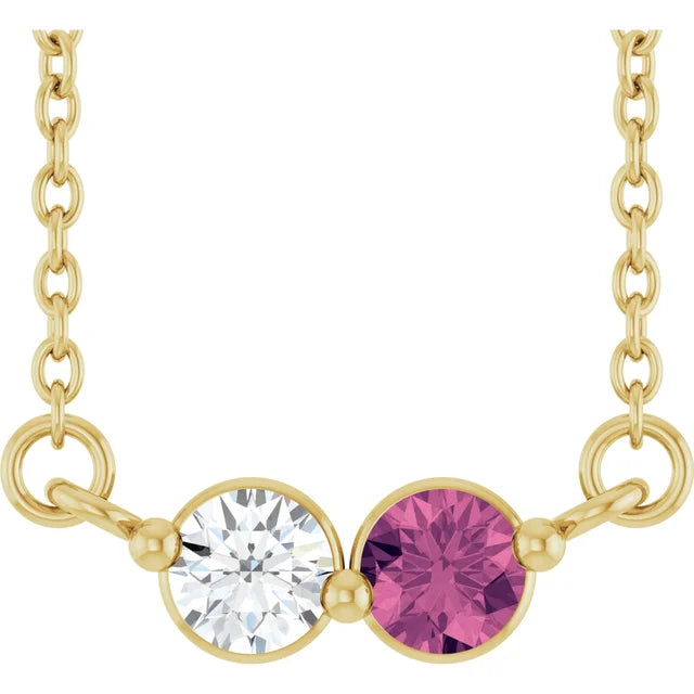 Birthstone Family Necklace