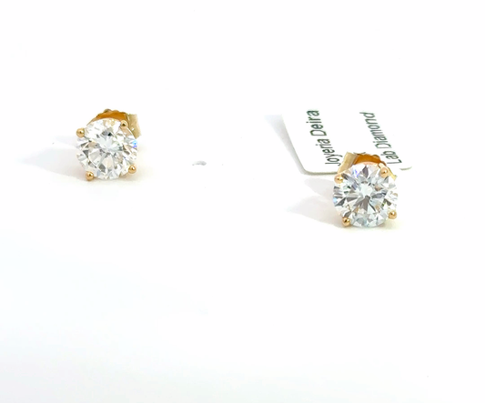 1.65ct Round Lab Grown Diamond Studs