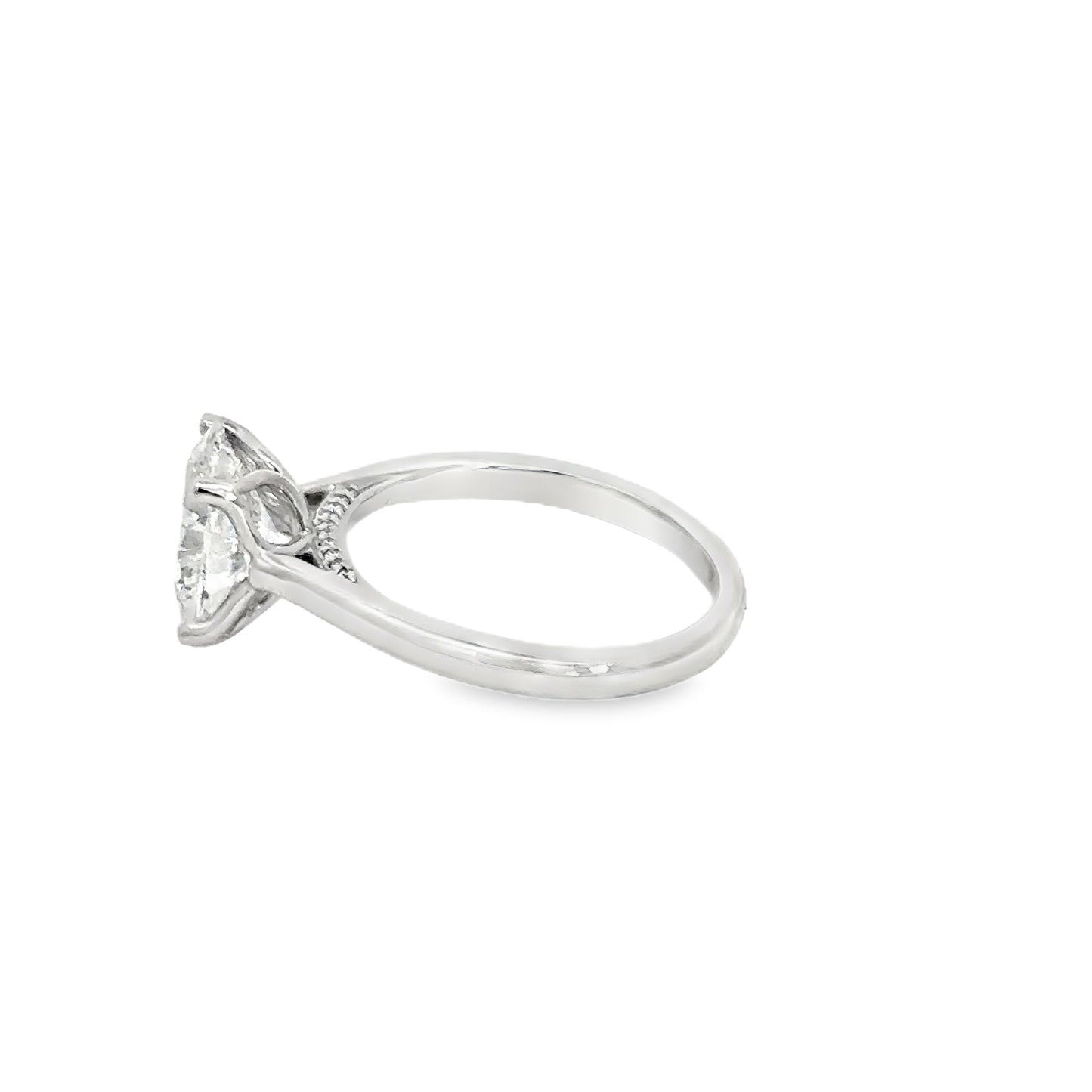 2.25 Oval Lab Grown Diamond Engagement Ring
