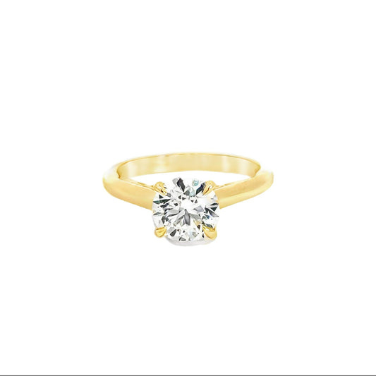 1.58ct Solitaire Round Lab Grown Engagement Ring