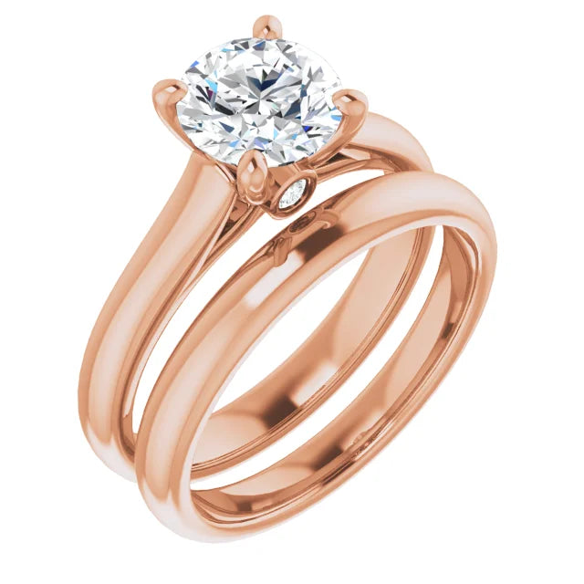 Haley Solitaire Cathedra Engagement Ring Setting