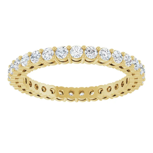 Diana Round Eternity Band 2mm