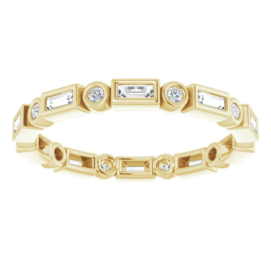 Alice Baguette Eternity Band