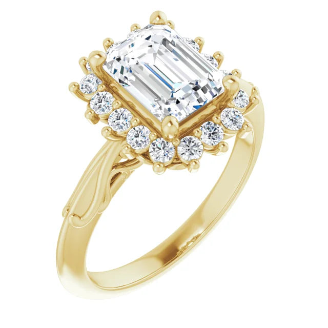 Elizabeth Vintage Engagement Ring Setting