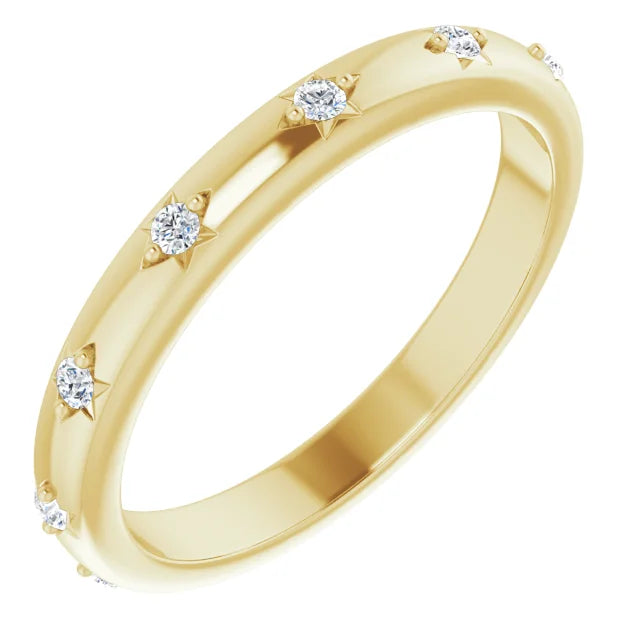 Star Set Eternity Band