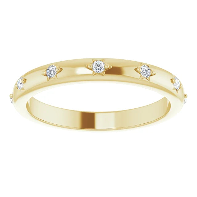 Star Set Eternity Band