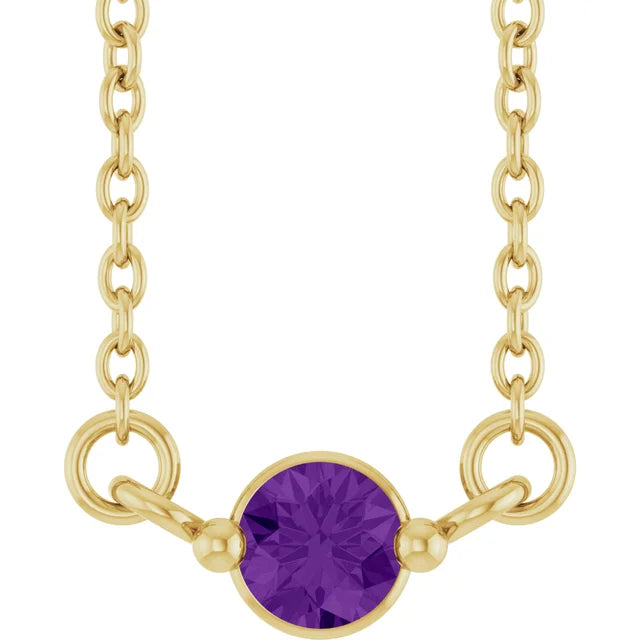 Birthstone Family Necklace