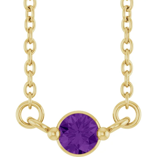 Birthstone Family Necklace