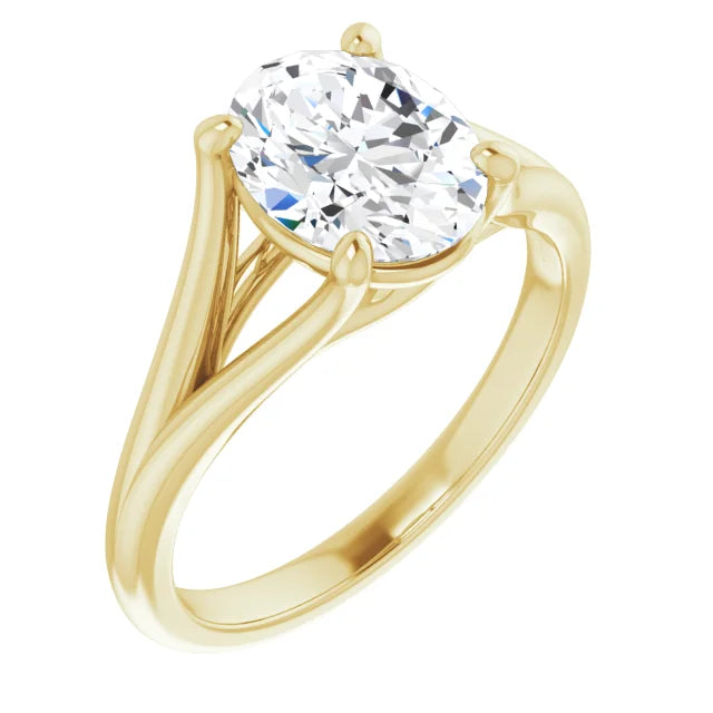 Danielle Solitaire Engagement Ring Setting