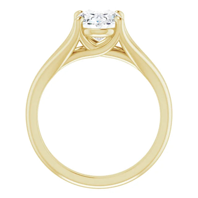 Danielle Solitaire Engagement Ring Setting