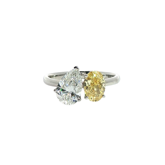 Toi et Moi Lab Grown Diamond Ring